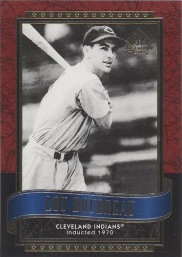 2003 SP Legendary Cuts - Lou Boudreau #84