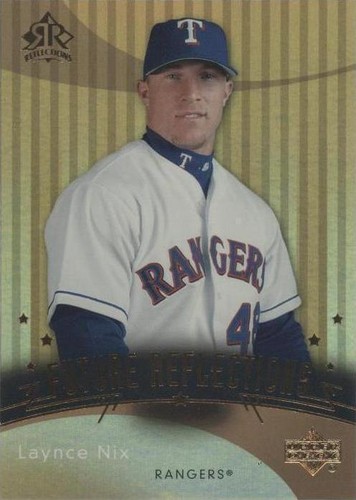 2005 Upper Deck Reflections - Laynce Nix #121