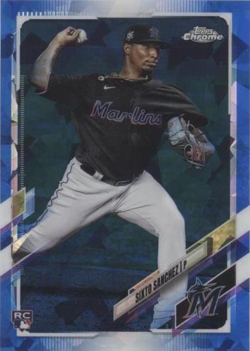 2021 Topps Chrome Sapphire Edition - Sixto Sanchez #25