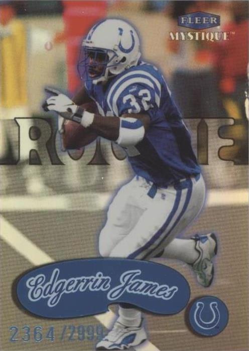 Fleer Mystique Edgerrin James 1999 #107