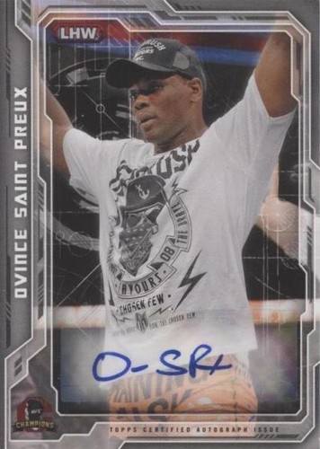 2014 Topps UFC Champions - Ovince St. Preux #CFA-OS