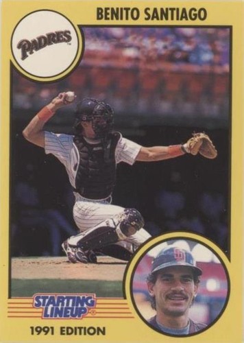 1991 Starting Lineup Cards - Benito Santiago #9