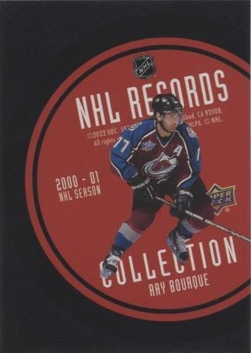 2021-22 Upper Deck Extended Series - Ray Bourque #RB-5