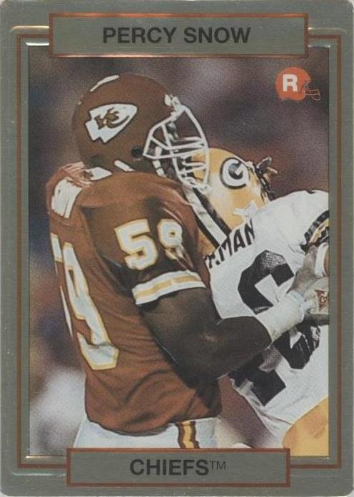 1990 Action Packed Rookie Update Percy Snow #26