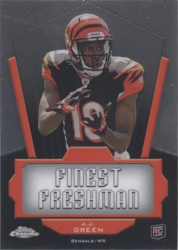 2011 Topps Chrome A.J. Green #FF-AJG