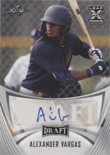 2021 Leaf Draft - Alexander Vargas #BA-AV1