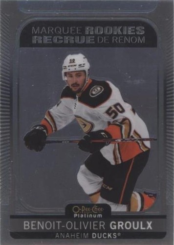 2021-22 O-Pee-Chee Platinum - Benoit-Olivier Groulx #273