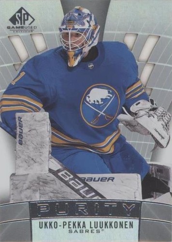 2021-22 Upper Deck SP Game Used - Ukko-Pekka Luukkonen #P-93