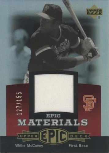 2006 Upper Deck Epic - Willie McCovey #EM-WM3