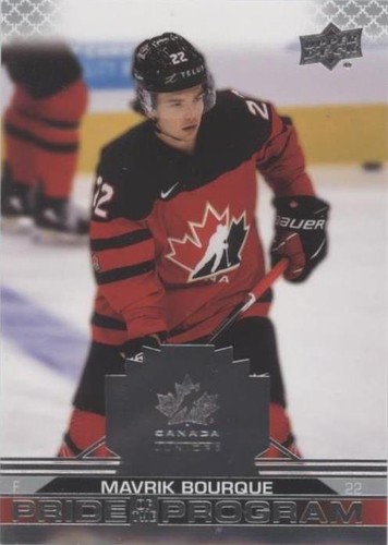 2022 Upper Deck Team Canada Juniors - Mavrik Bourque #81