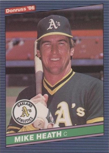 1986 Donruss - Mike Heath #253
