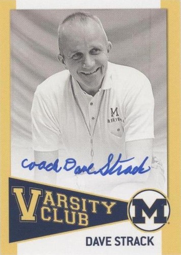 2004 TK Legacy Michigan Wolverines - Dave Strack #VB13