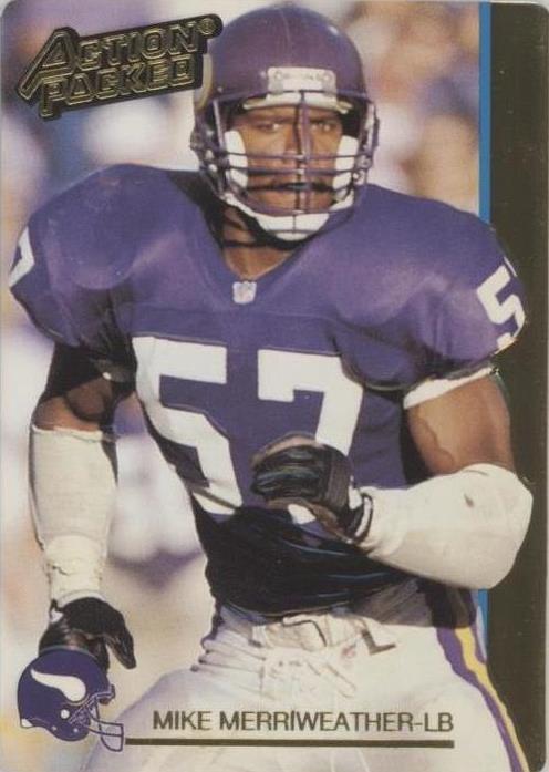 1992 Action Packed Mike Merriweather #155