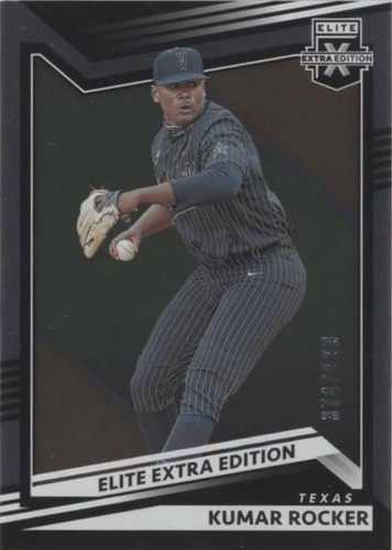 2022 Panini Elite Extra Edition - Kumar Rocker #3