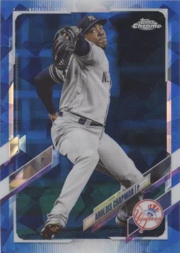 2021 Topps Chrome Sapphire Edition - Aroldis Chapman #157