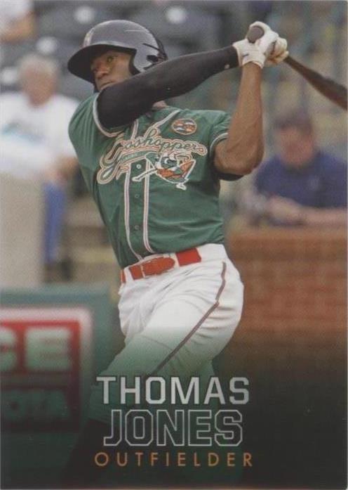 2018 Choice Greensboro Grasshoppers - Thomas Jones #15