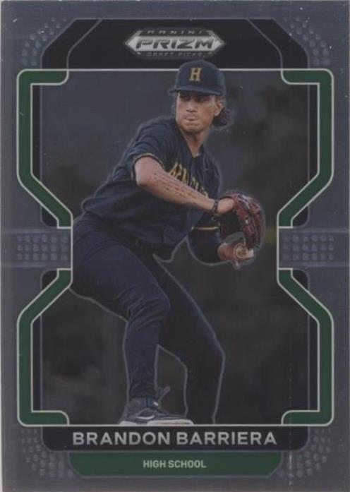 2022 Panini Prizm Draft Picks - Brandon Barriera #PDP23