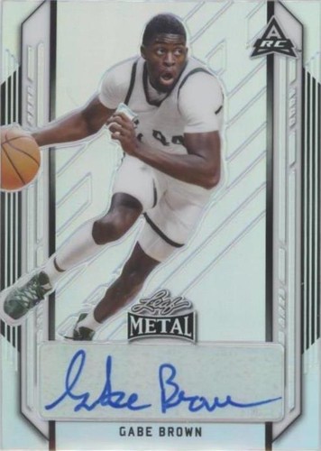 2021-22 Leaf Metal - Gabe Brown #BA-GB1
