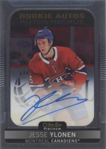 2021-22 O-Pee-Chee Platinum - Jesse Ylonen #R-JY
