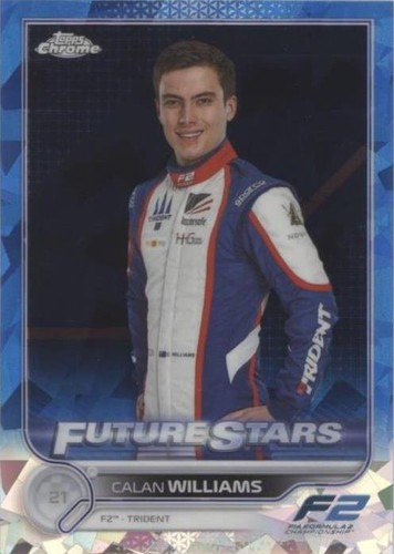 2022 Topps Chrome Sapphire Edition Formula 1 - Calan Williams #94