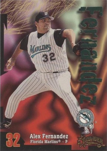 1998 Skybox Circa Thunder - Alex Fernandez #70