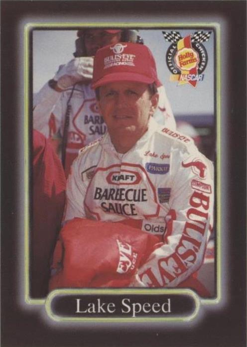 1990 Maxx Collection Holly Farms - Lake Speed #HF 22