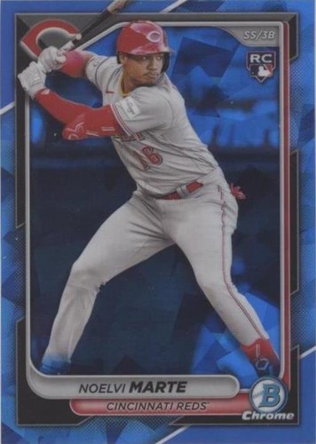 2024 Bowman Chrome Sapphire Edition - Noelvi Marte #4