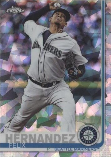 2019 Topps Chrome Sapphire Edition - Félix Hernández #699