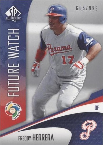 2006 SP Authentic - Freddy Herrera #WBC-85