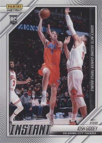 2021-22 Panini Instant - Josh Giddey #127
