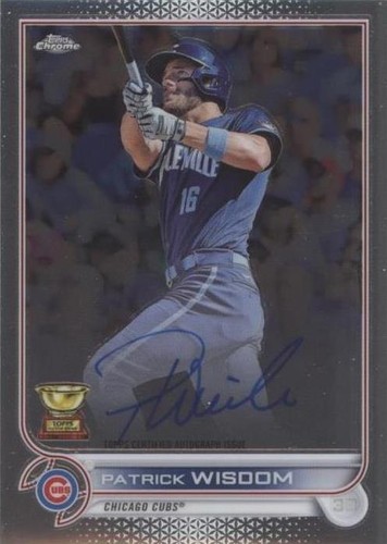 2022 Topps Chrome - Patrick Wisdom #CVA-PW