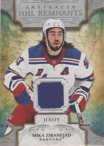 2020-21 Upper Deck Artifacts - Mika Zibanejad #NR-MZ