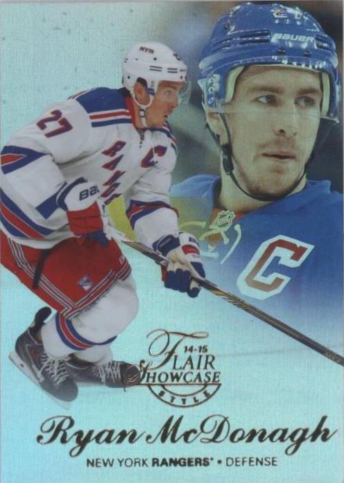 2014-15 Fleer Showcase - Ryan McDonagh #27