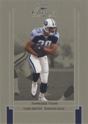 2005 Donruss Classics Chris Brown #95