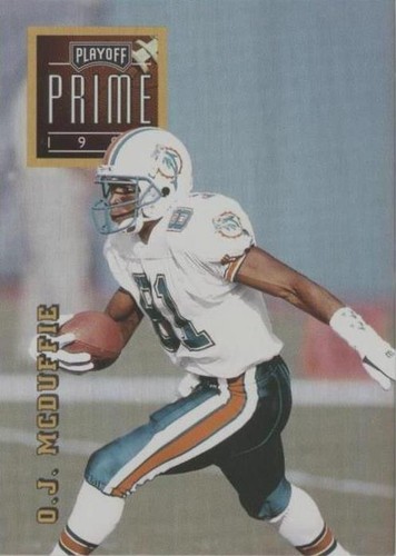 1996 Playoff Prime O.J. McDuffie #179