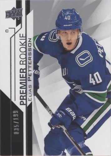 2018-19 Upper Deck Premier - Elias Pettersson #99