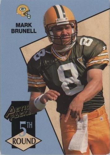 1993 Action Packed Mark Brunell #218