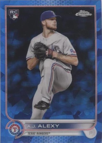 2022 Topps Chrome Sapphire Edition - A.J. Alexy #547