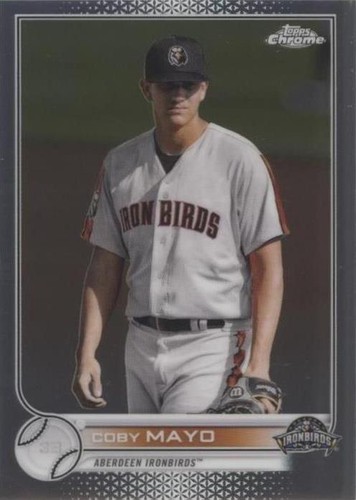 メイページ Coby Mayo 2022 Topps Pro Debut Chrome Superfractor 1/1 PDC