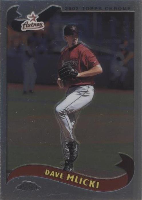 2002 Topps Chrome - Dave Mlicki #397