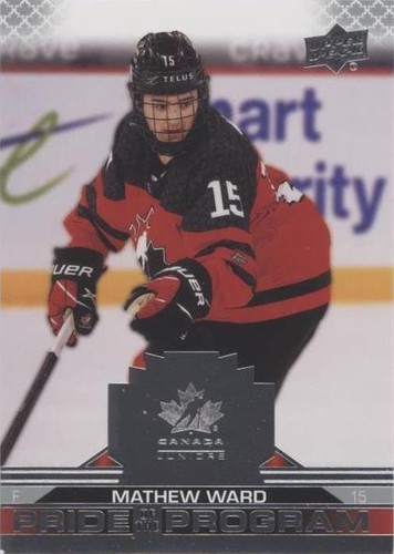 2022 Upper Deck Team Canada Juniors - Mathew Ward #93
