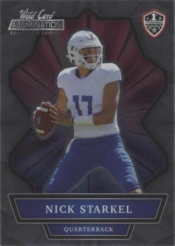 2021 Wild Card Alumination NIL Collegiate Edition Nick Starkel #ANBC-63