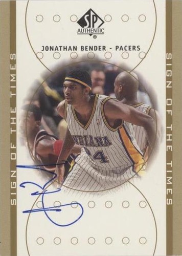2000-01 SP Authentic - Jonathan Bender #JB
