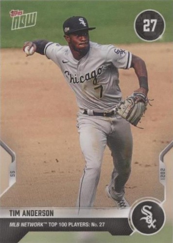 2021 Topps Now MLB Network Top 100 Players - Tim Anderson #T-27