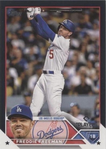 2023 Topps X MLB Players Exclusive - Freddie Freeman #24