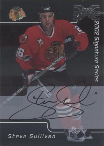 2002-03 In the Game Be A Player Signature Series - Steve Sullivan #083