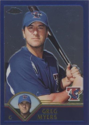 2003 Topps Chrome Traded & Rookies - Greg Myers #T5
