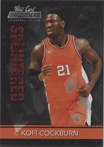 2021-22 Wild Card Alumination - Kofi Cockburn #ASP-37