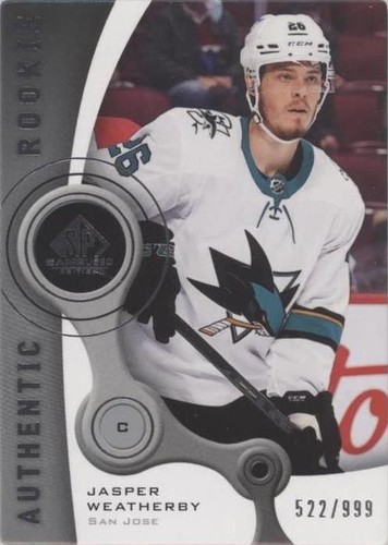 2021-22 Upper Deck SP Game Used - Jasper Weatherby #R-67