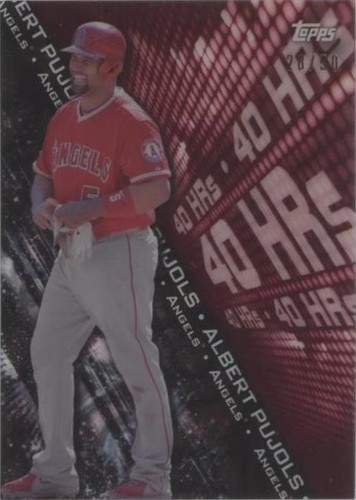 2016 Topps High Tek - Albert Pujols #H-AP